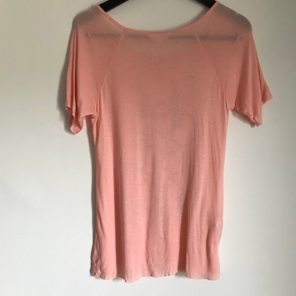 Flowy BCBGeneration Pink/Coral Top Size S - Picture 2 of 4